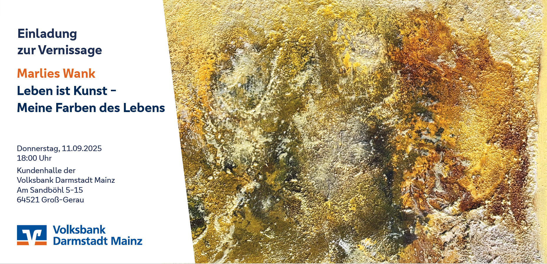 Ausstellung: 12.09.2025 bis 30.10.2025 Groß-Gerau